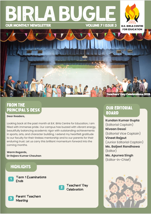BIRLA BUGLE 2026 VOLUME 7 ISSUE 3
