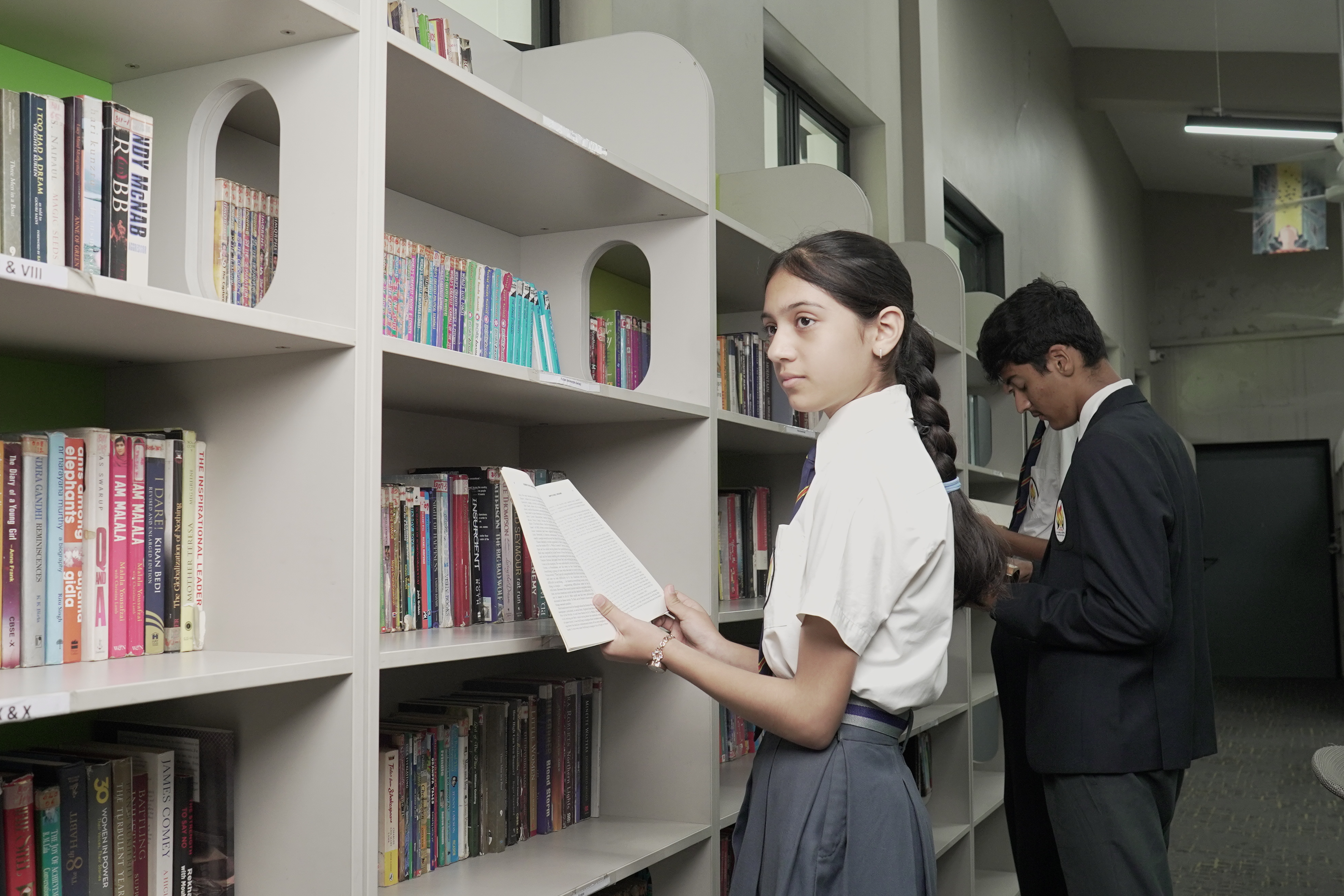 Library Main Stack Area
